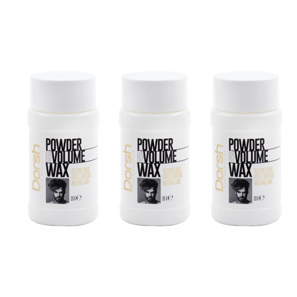 Dorsh Saç Şekillendirici Pudra Wax 20 Gr Volume 3 Adet - 2