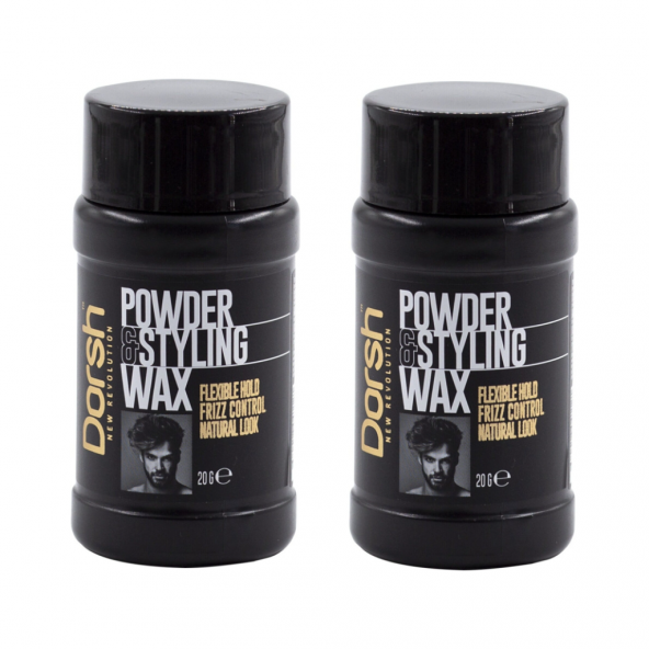 Dorsh Saç Şekillendirici Pudra Wax 20 Gr Styling 2 Adet - 2
