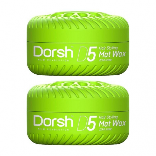 Dorsh Saç Şekillendirici Wax Mat Wax D5 150 Ml 2 Adet - 2