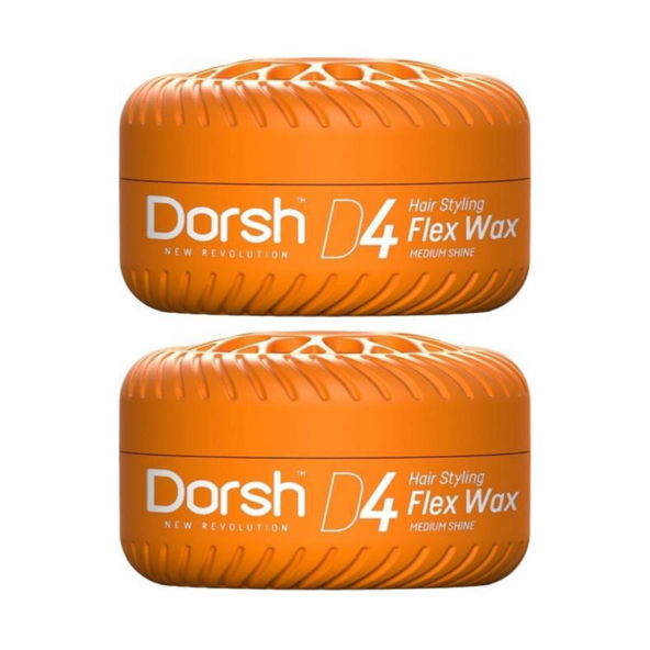 Dorsh Saç Şekillendirici Wax Flex Wax D4 150 Ml 2 Adet - 2