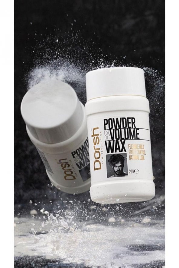 Dorsh Saç Şekillendirici Pudra Wax 20 Gr Volume 3 Adet - 5