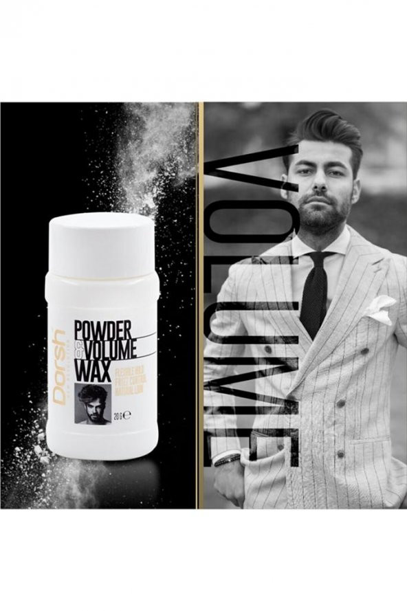 Dorsh Saç Şekillendirici Pudra Wax 20 Gr Volume 3 Adet - 6