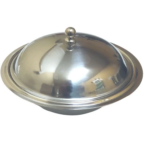 Kapaklı Şekerlik Paslanmaz Krom Çelik ürün görseli