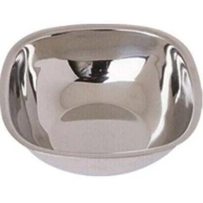 Kare Paslanmaz Çelik Kase Çorba Hoşaf Kasesi