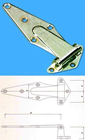 Kasap Buzdolabı Menteşesi ürün görseli