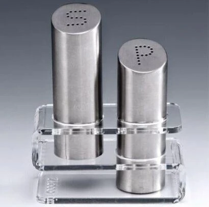 Çelik Tuzluk Biberlik Seti