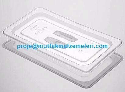 GN 1/3 Gastronom Küvet Kapağı