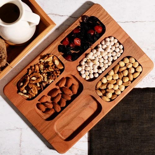 Ahşap Çerez Tabağı