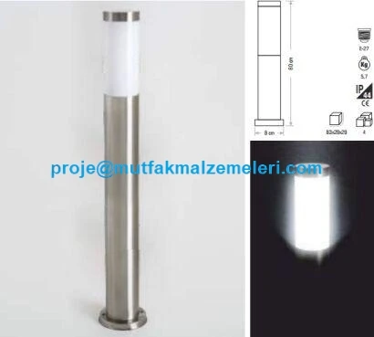Krom Bahçe Armatürü