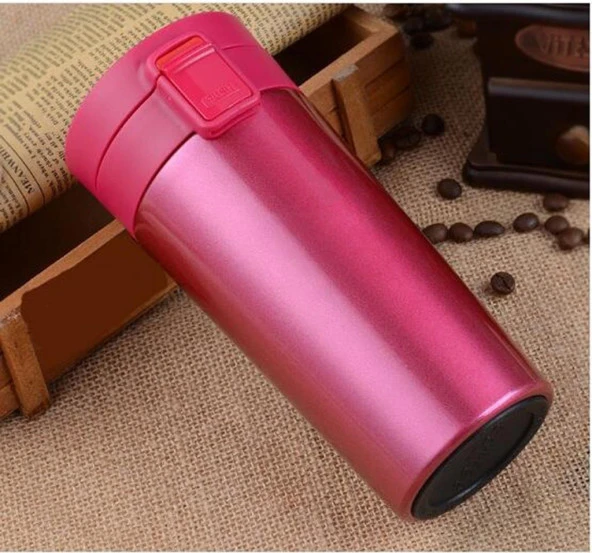 Kapris Tohana Pembe Çelik Termos Kupa 450 ml 75412