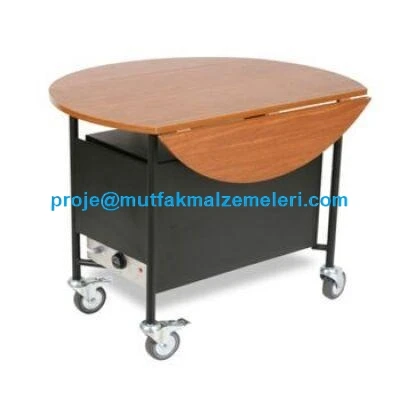 Isıtmalı Oda Servis Arabası