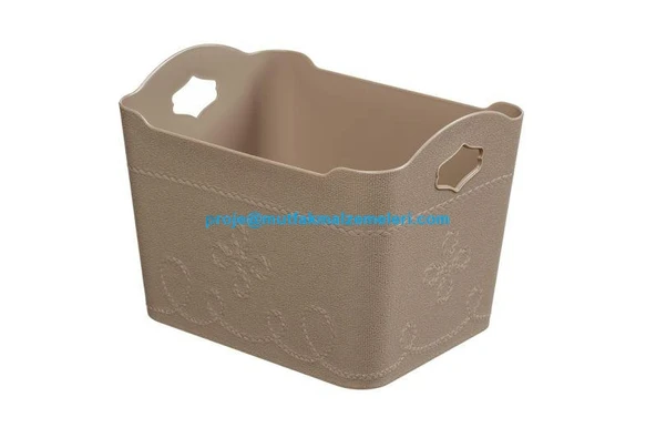Plastik Organizer Dikdörtgen Desenli Büyük BO979