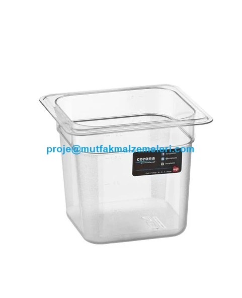 Professional PC Gastronom 1/6 Küvet - 150 mm