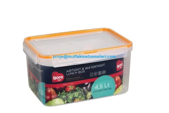 Plastik Click Dikdörtgen 4,5 Lt BO880