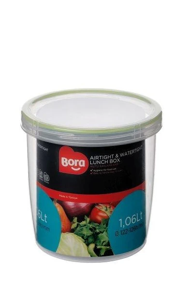 Plastik Contalı Vidalı Saklama Kabı No:9 - 1,06 Lt ürün görseli