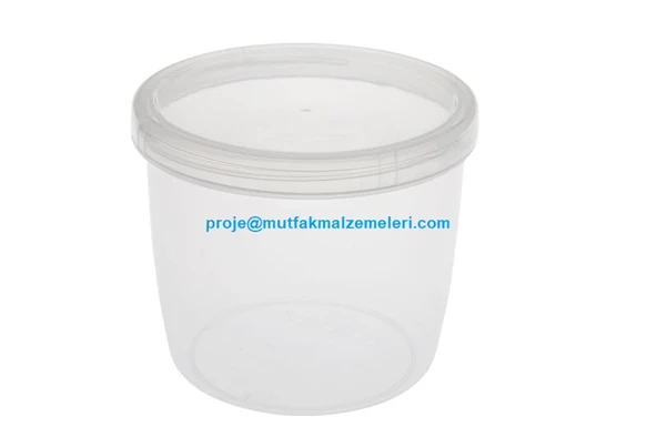 Plastik Vidalı Saklama Kabı No:8 - 0,89 Lt BO514