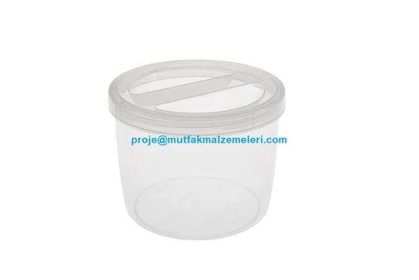 Plastik Vidalı Saklama Kabı No:10 - 1.27 Lt BO516
