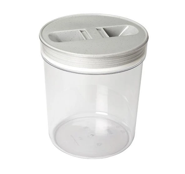 Plastik Erzak Kavanozu No:1 - 3 Lt