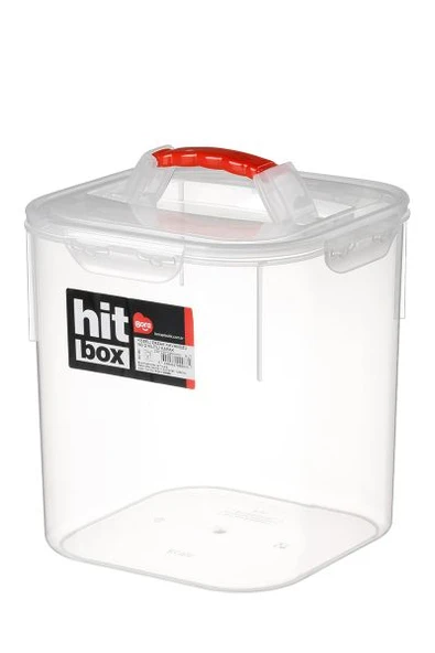 Hit Box Köşeli Erzak Kavanozu No:2 - 9 Lt ürün görseli 1