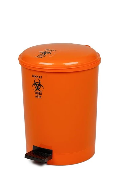 Mono Tone Pedallı Tıbbi Atık Çöp Kovası No:2 - 12 Lt BO185 ürün görseli