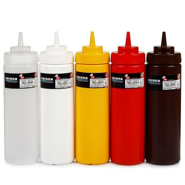 Professional Ketçap&Mayonez Şişe Geniş Kapaklı – Kırmızı 700 ml BO2118 ürün görseli 1