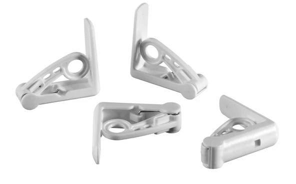 Plastik Yaylı Masa Mandalı 4'lü BO990 ürün görseli 1