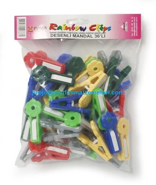 Plastik Plastik Mandal Desenli 36'lı BO688