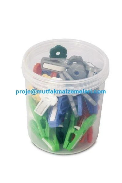 Plastik Plastik Mandal Desenli 24'lü BO686