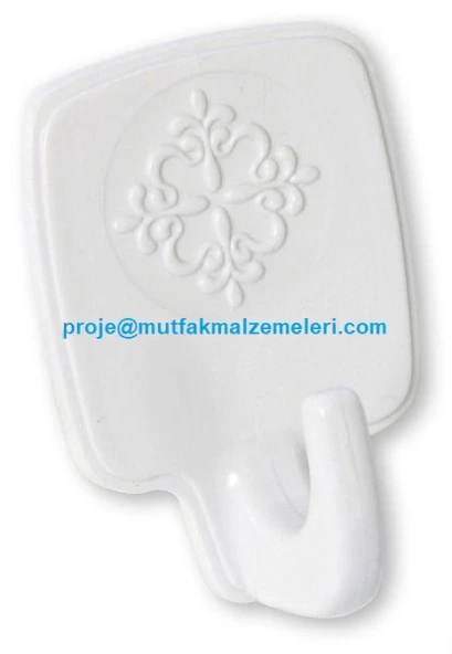 Plastik Desenli Askı 4'lü