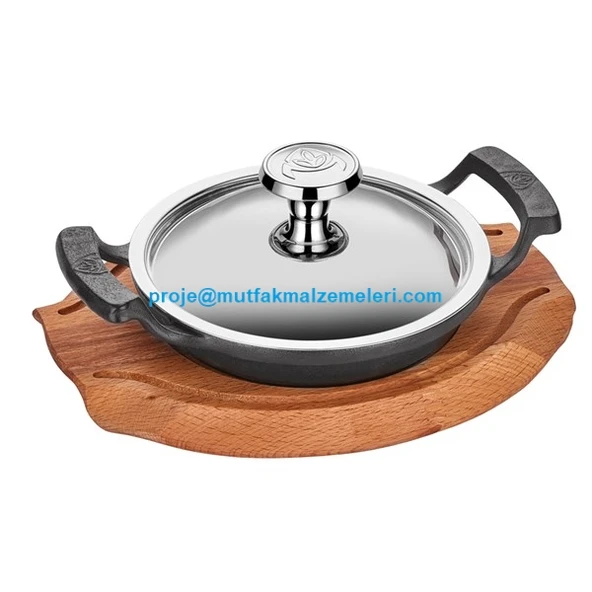 DÖKÜM DEMİR A2 SAHAN 16CM +P.KAPAK +NİHALE