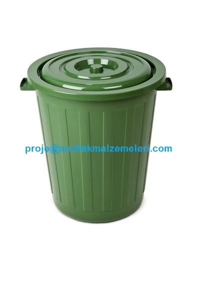 Plastik Süper Battal Çöp Kovası - 73 Lt BO256