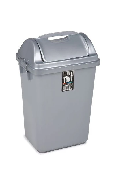 Mono Tone Köşeli Çöp Kovası İtmeli No:4 - 36 Lt BO194 ürün görseli