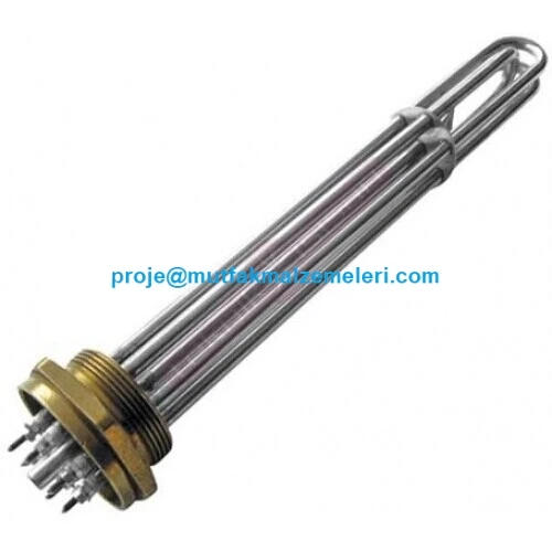 2 Parmak Dişli Termostat Yuvalı Rezistans