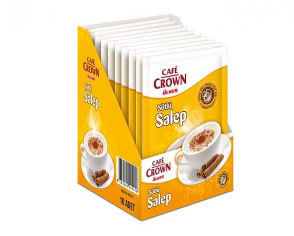 Ulker Cafe Crown Salep 15Gr*10 Adet