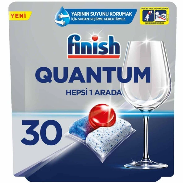 Finish Quantum Bulaşık Makinesi Tableti 30'lu