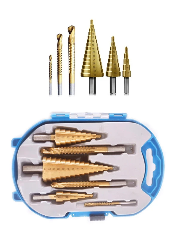 Anadolu Strong Profesyonel Kademeli Matkap Uc Seti Sac Delme SET