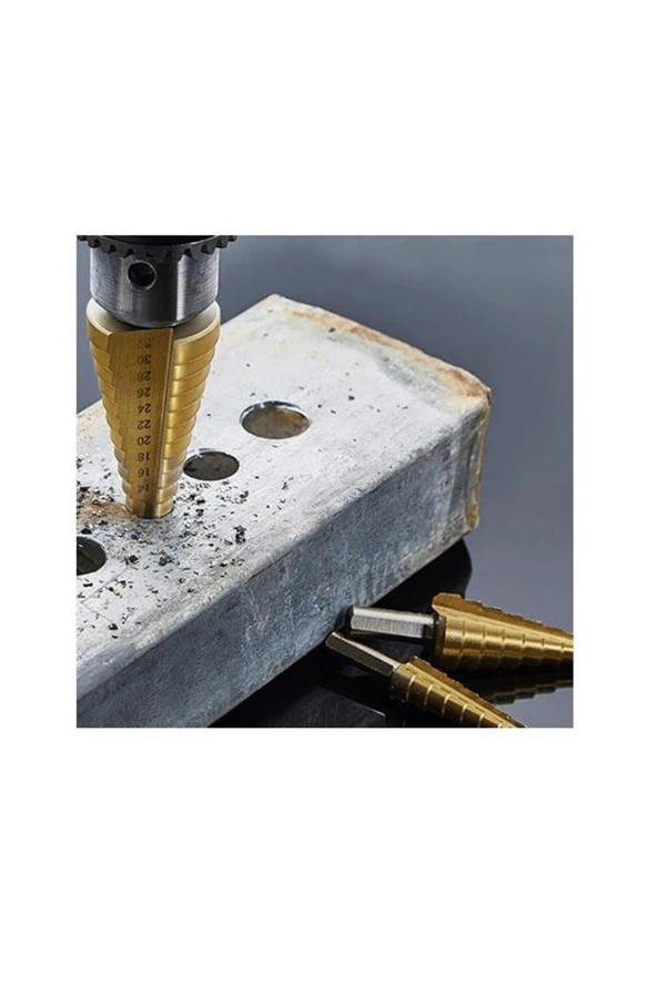 Anadolu Strong Profesyonel Kademeli Matkap Uc Seti Sac Delme SET - 4