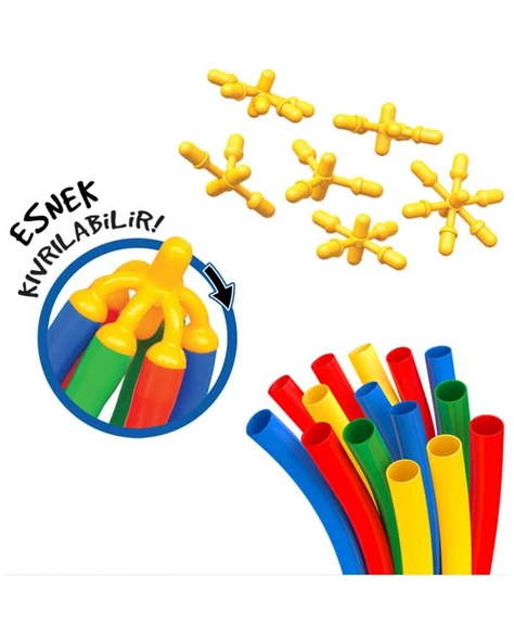 Dede Flexi Bambu Çubuklar 300 Parça 03679 - 2