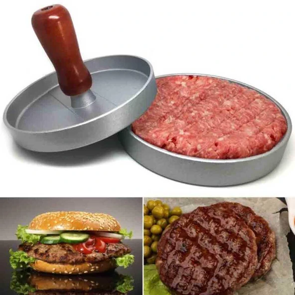 Omnisoft EPX HPR-12 Alüminyum Hamburger Köfte Presi Kalıbı 12 cm - 2
