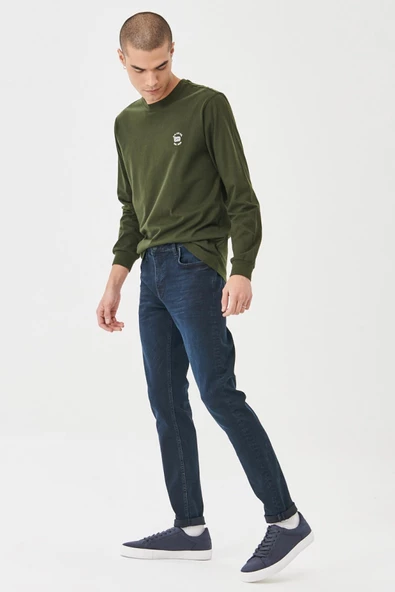 Lee L736PHKG  Erkek Lacivert Malone Pantolon - 3