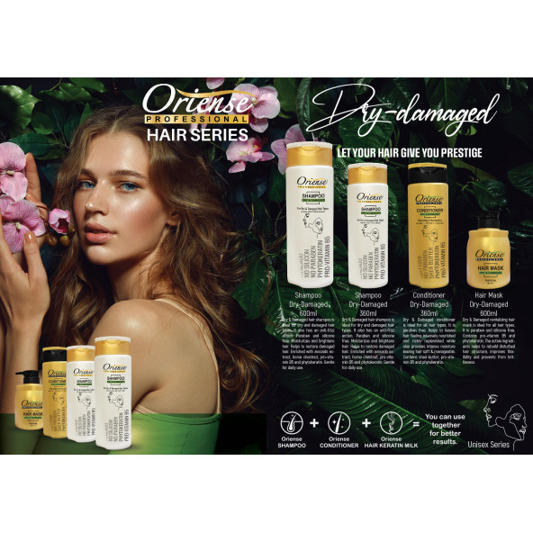 ORİENSE 600ml Hacim Verici Şampuan Volumizing - 4