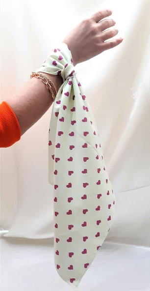 MAVİ MOR KALP BANDANA-BANDANA7 - 3