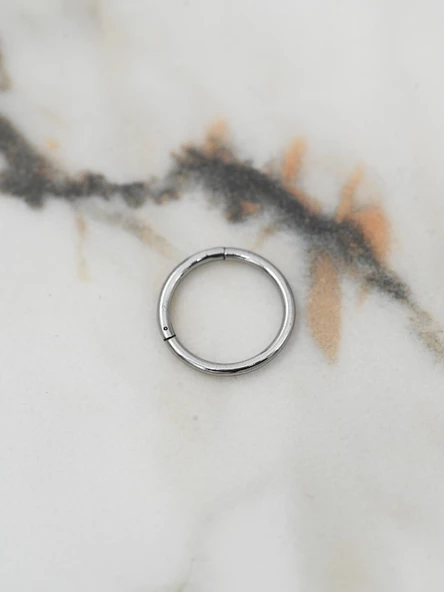 Titanyum Halka Tragus Piercing  (1 Adet)-0VP104 - 4
