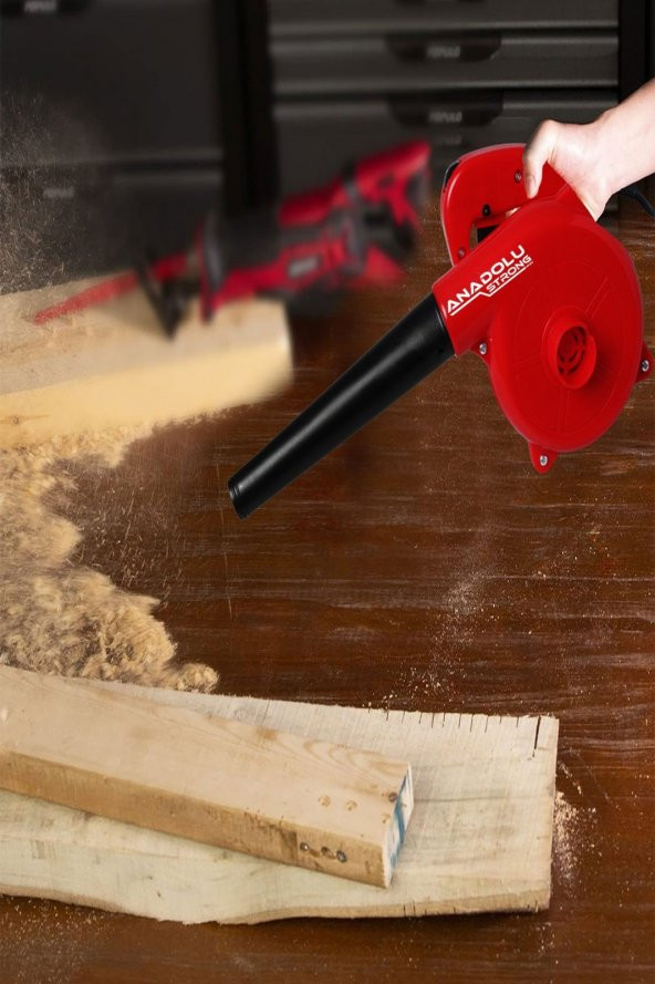 Anadolu Strong Profosyonel 600 Watt 6 Kademe ı Hava Üfleme  Emme Makinesi Elektrikli Hava Üfleme Körüğü - 2