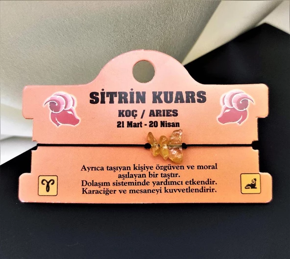 KOÇ BURCU PEMBE KUVARS DOĞALTAŞ MAKROME ÖRGÜLÜ BİLEKLİK-BURÇBİLEKLİK1 - 3