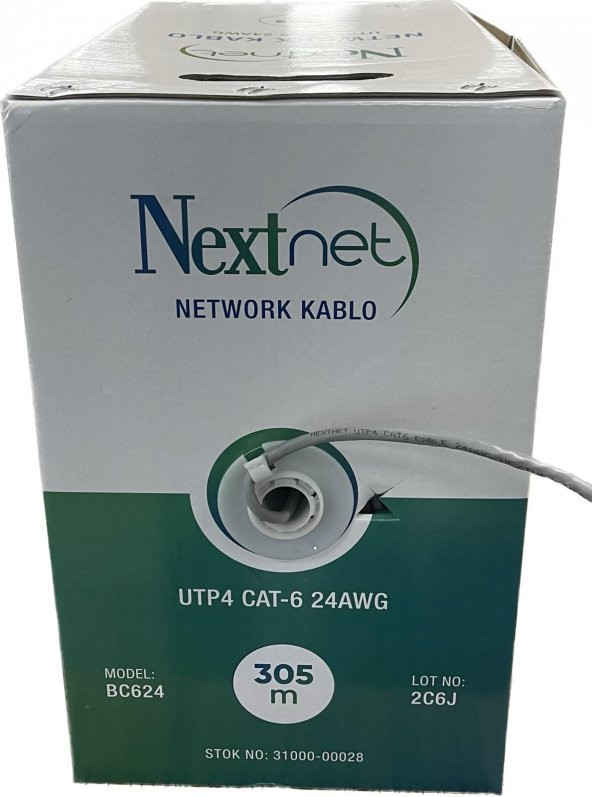 NEXTNET BC624 305m CAT 6 UTP KABLO,24AWG - 2