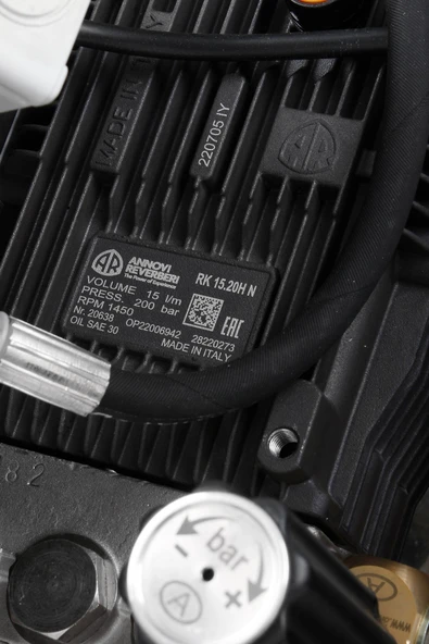 ottomax profesyonel oto yıkama malzemeleri 200 bar basınçlı yıkama makinası italyan pompa 12 metre - 4