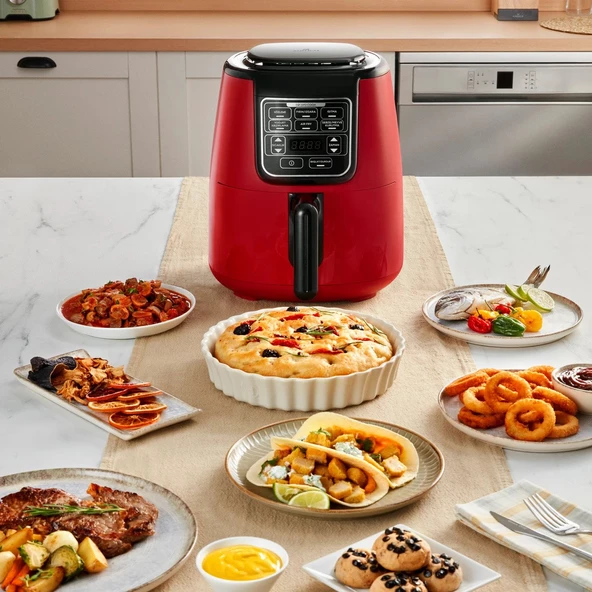 Karaca Air Pro Cook Köz XL Airfryer Ruby