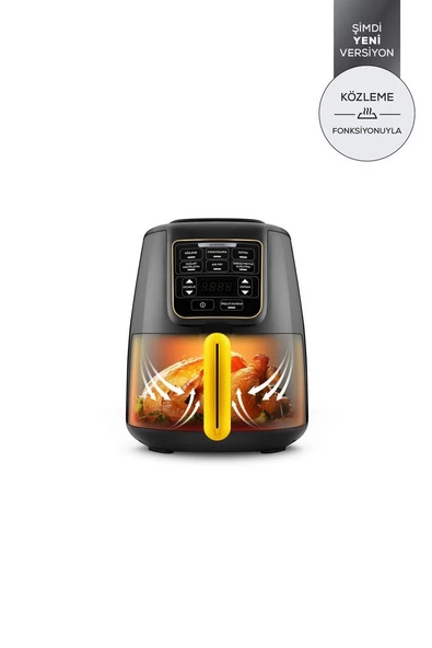 Karaca Air Pro Cook Köz Xl Airfryer Black Gold