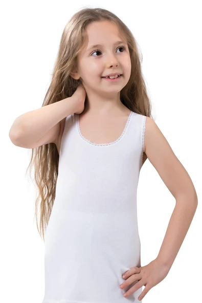 Lüx Drm 396 Ribana Kalın Askılı Kız Çocuk Atlet